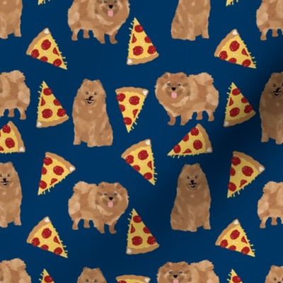 pomeranian pizza fabric cute dogs and pizzas fabric cute design for dog owners pom lovers will adore this pizza fabric