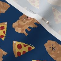 pomeranian pizza fabric cute dogs and pizzas fabric cute design for dog owners pom lovers will adore this pizza fabric