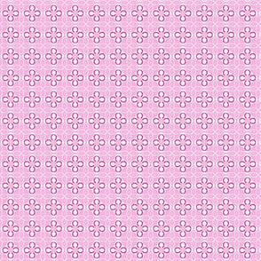 Horseshoe Flowers, Pink, Small