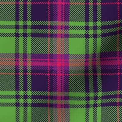 Purple Pink Green Plaid