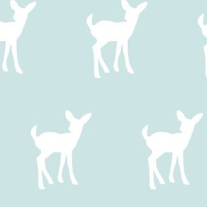 fawn on aviary blue || the lilac grove collection