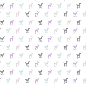 multi colored fawn (small scale) || the lilac grove collection