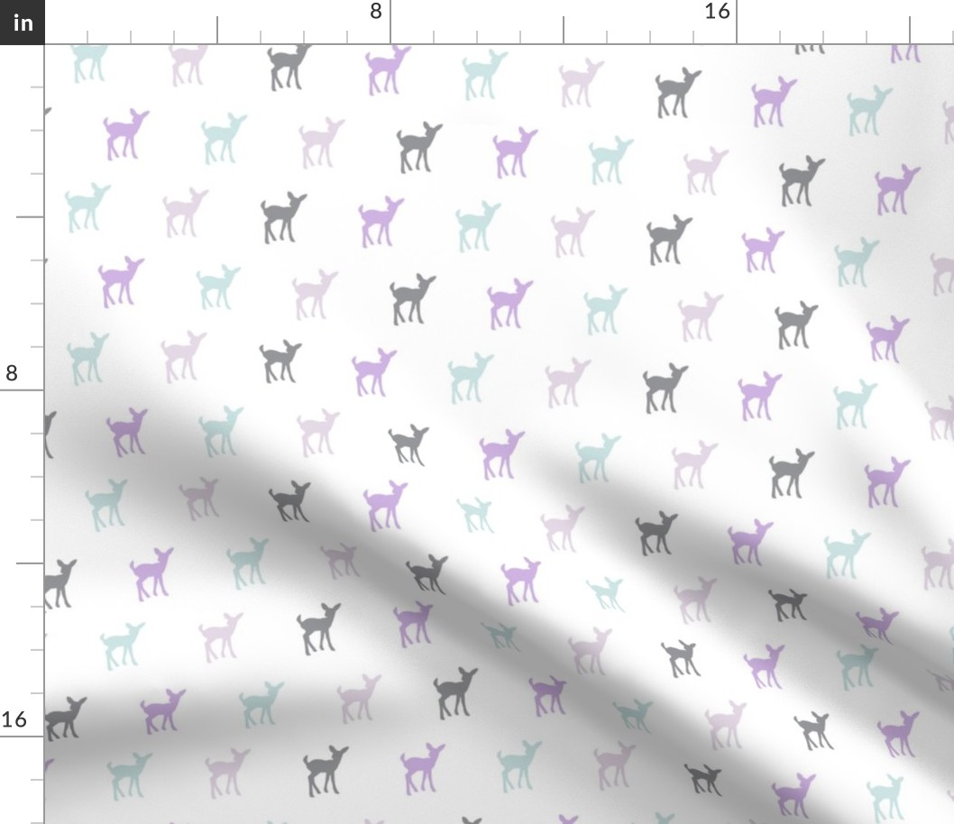 multi colored fawn (small scale) || the lilac grove collection