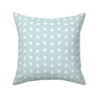 triangles aviary blue || the lilac grove collection