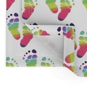 Rainbow Baby Feet