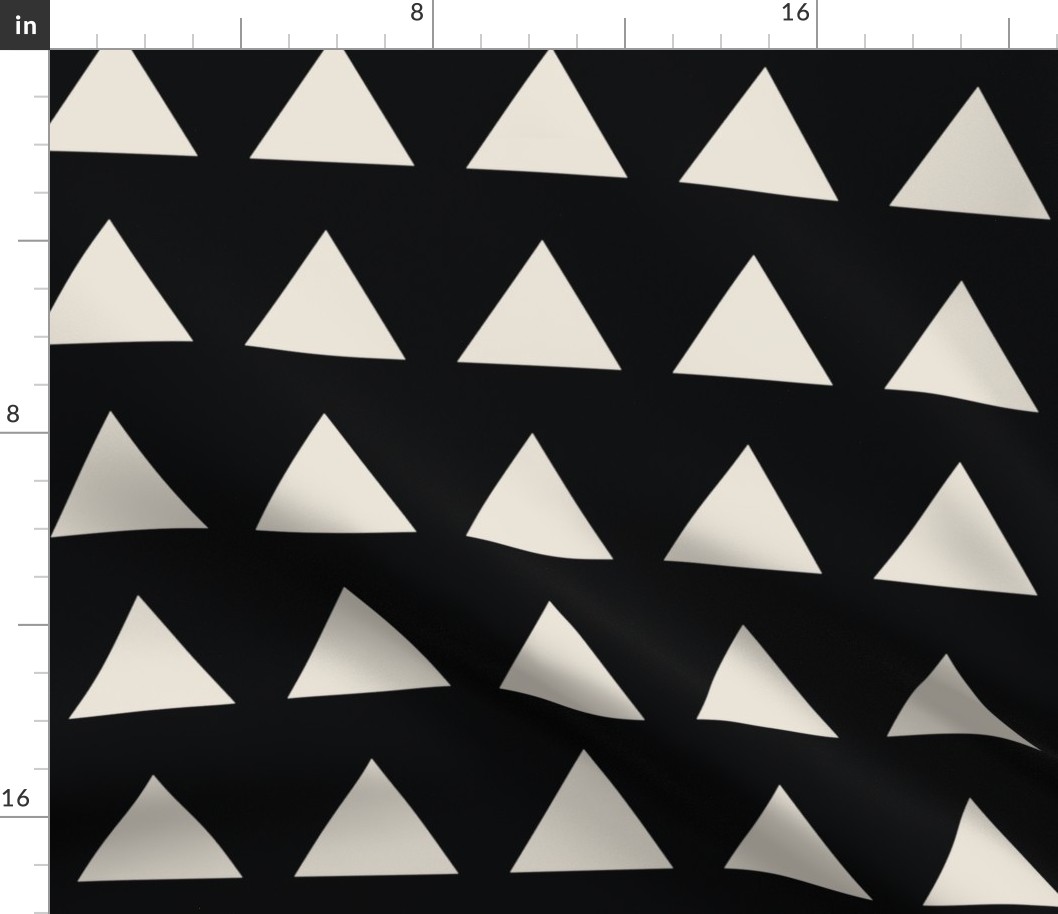 Black and White Triangles