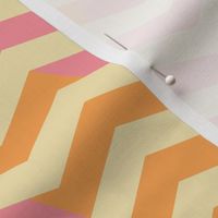 wavy chevron - dotpink