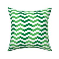 wavy chevron - candy cane green, large