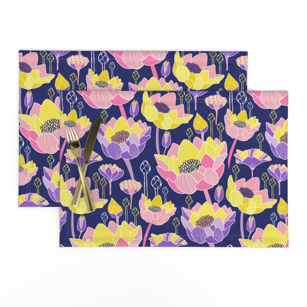 Lotus Blossom Purple