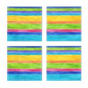 Watercolor Stripes