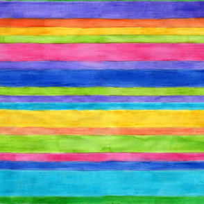 Watercolor Stripes