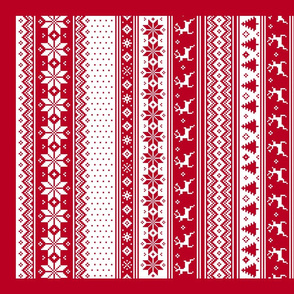 Tea Towel Nordic Christmas