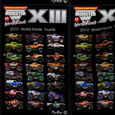 Monster Jam ALL RACE lOGOS