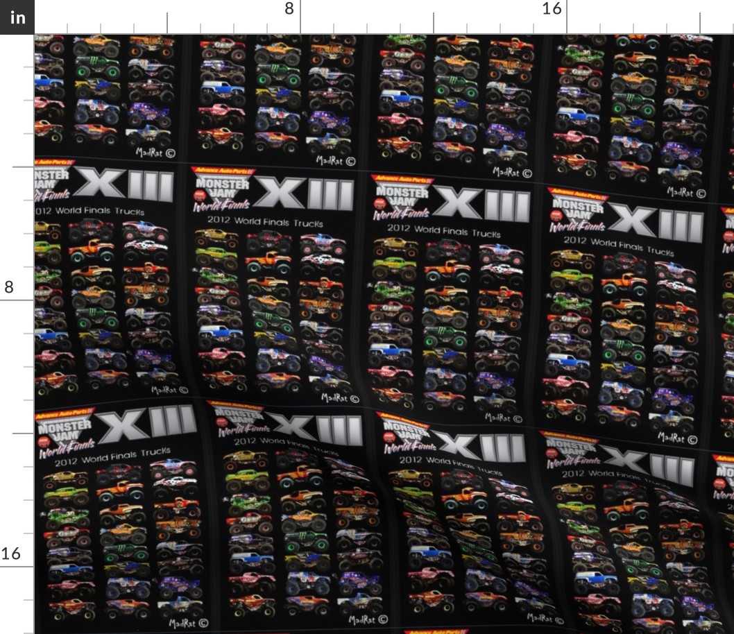 Monster Jam ALL RACE lOGOS