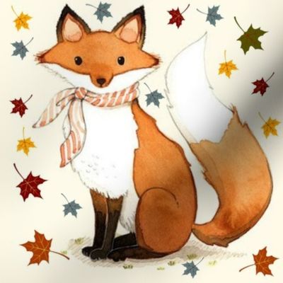  Dapper Autumn Fox