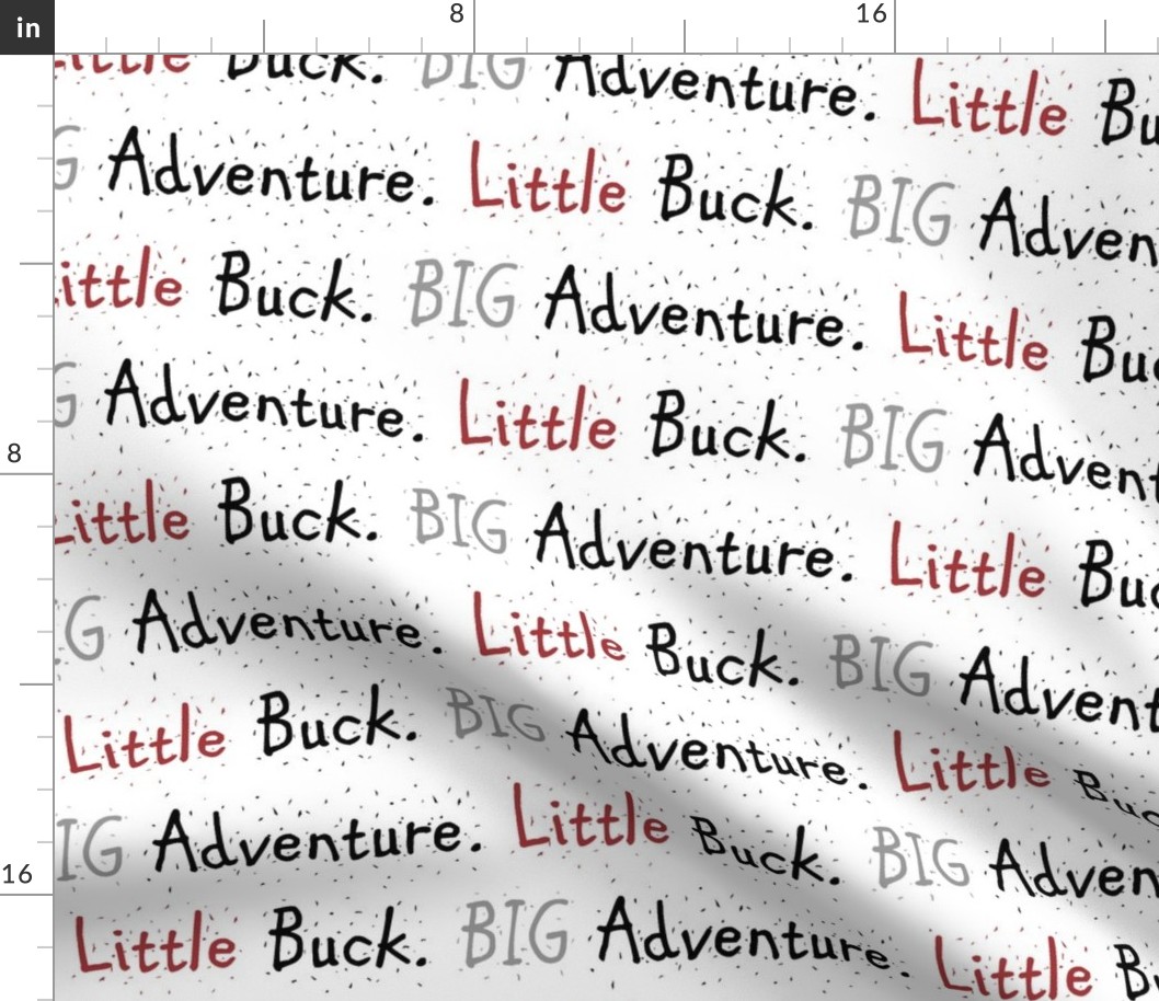 little buck big adventure // lumberjack