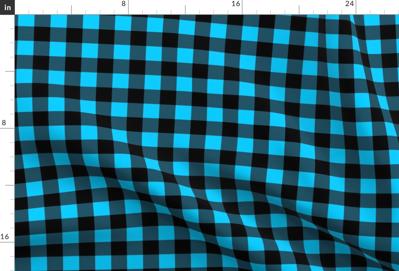  PLAID BLUE/BLACK