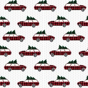 christmas wagon christmas red and green plaid fabric green plaids wagon christmas trees on wagons