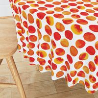 Watercolor Polka Dots - Large Scale