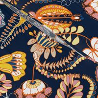 Summer Tropique garden Navy & Pink