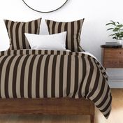 WIDE STRIPES brown v