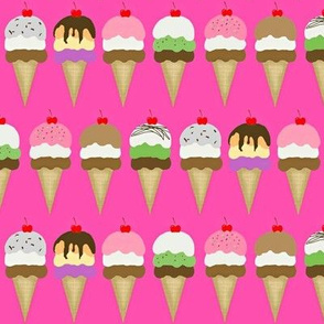 ice cream pink  med