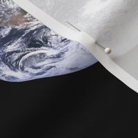 Huge (6") Earth and Moon Polkadot