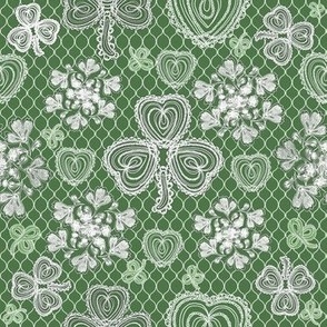 Irish Lace (shamrock green)