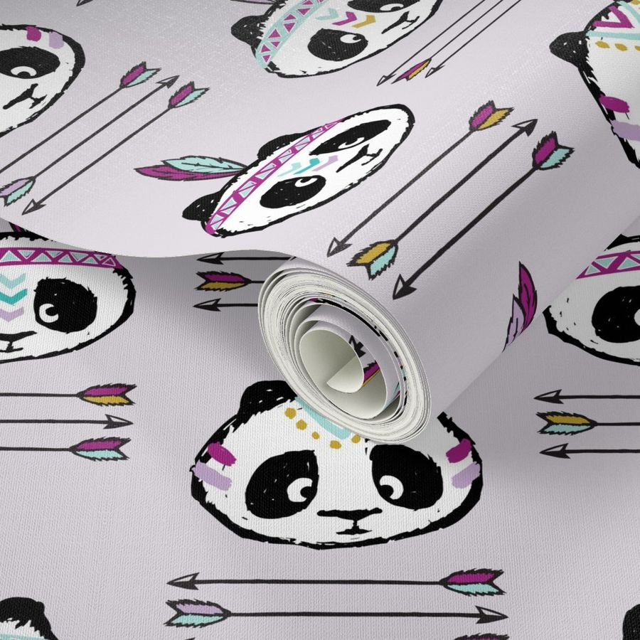 pandas w/ arrow stack (purple) 