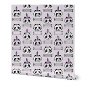 pandas w/ arrow stack (purple) 