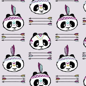 pandas w/ arrow stack (purple) 