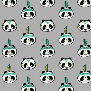 pandas (dark green) small scale || pandamonium