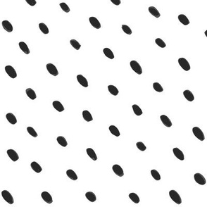 Seed Dots Black and White