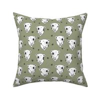 polar bear // artichoke green polar bear boys fabric arctic animals endangered animal fabric cute polar bear designs by andrea lauren