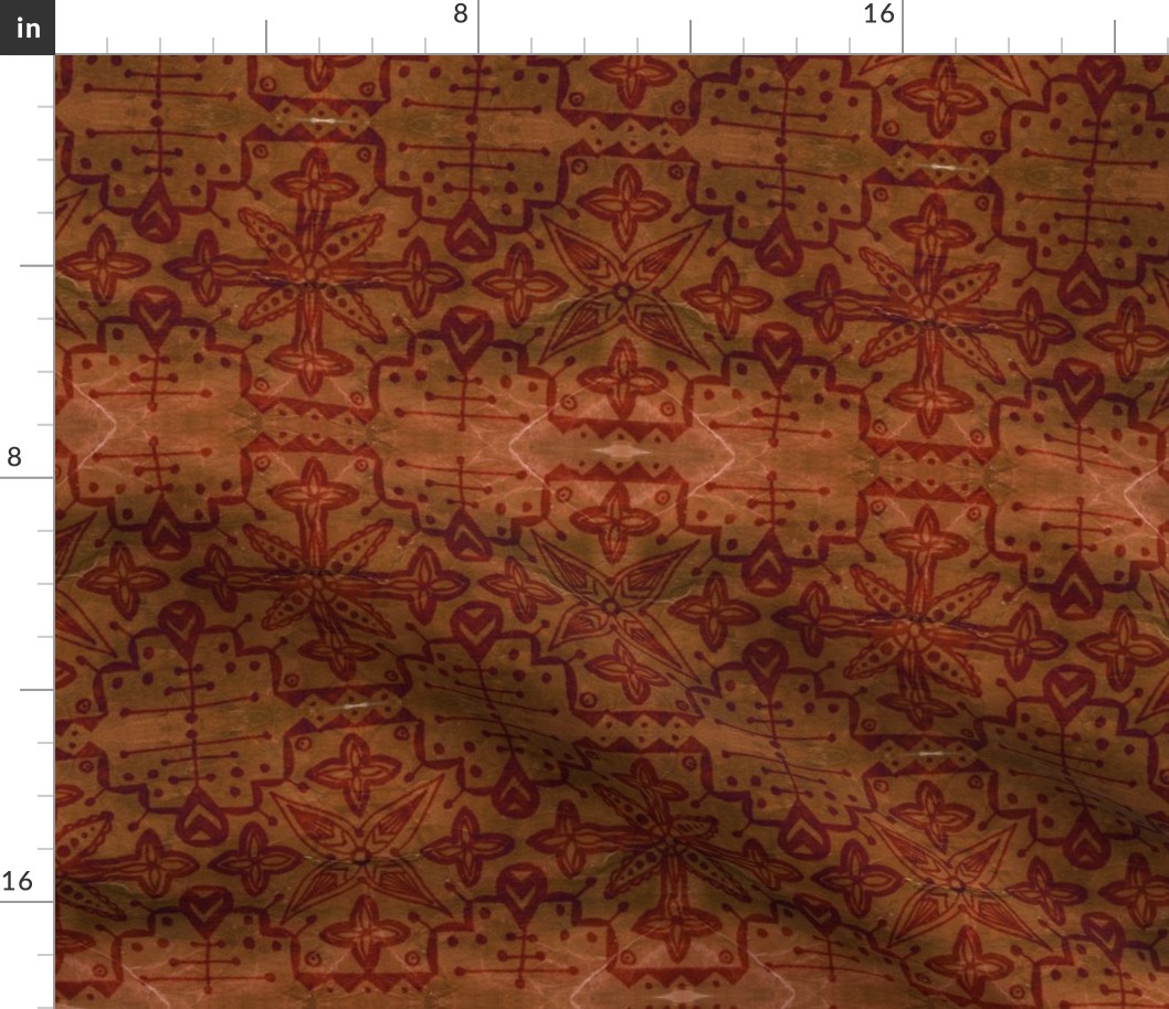  Ethnic Boho Pattern - Brown