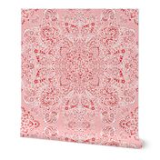 Pink Paisley Bandana