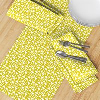 Give A Dog A Bone - Pet Pattern Citron Yellow