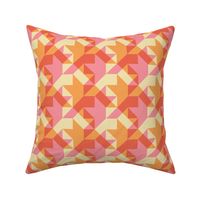 quilters houndstooth in dotpink