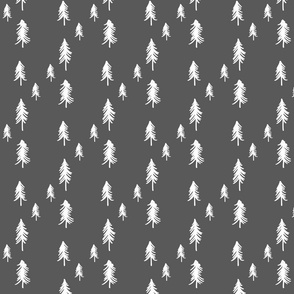 Pine Tree - grey