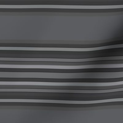 Chacoal Gray Horizontal Stripes