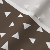 brown triangles, triangle, triangle fabrics baby nursery design coordinating fabric