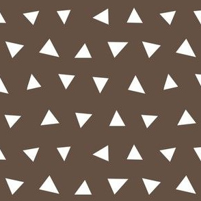 brown triangles, triangle, triangle fabrics baby nursery design coordinating fabric