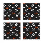 Jack O Lantern Faces Pattern 