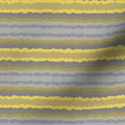 Yellow and Gray Crystallized Stripes