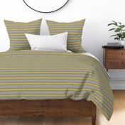 Yellow and Gray Crystallized Stripes