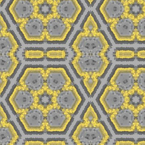 Gray and Yellow Mosaic