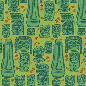 Tiki Tribe Green