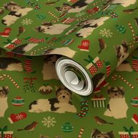biewer terrier dog fabric cute christmas dog designs dog fabrics dog christmas