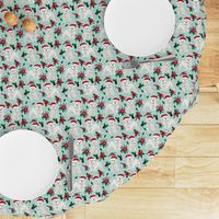 maltese christmas poinsettia fabric cute christmas dogs fabric xmas holiday dog fabric cute maltese toy breeds fabric