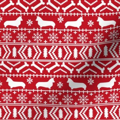 corgi christmas fabric corgi dogs fabric fair isle fabrics cute dogs fabric 